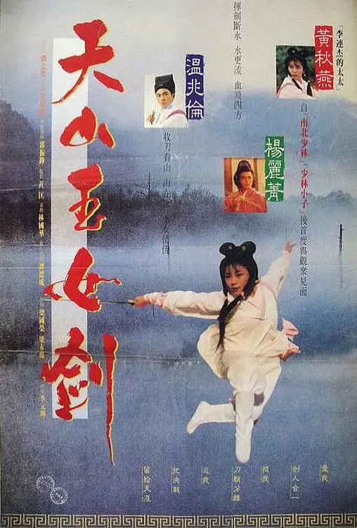 天山玉女剑（1993），主演：汤镇业、惠英红、关海山、关秀媚、杨丽菁、温兆伦、黄秋燕、黄建勋 高清海报