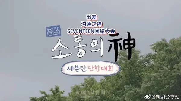 沟通之神SEVENTEEN篇