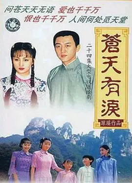苍天有泪（1998），主演：朱茵、李平、庹宗华、岳跃利、蒋勤勤、陈昭荣、邓婕、焦恩俊、韩振华、陈明真 高清海报