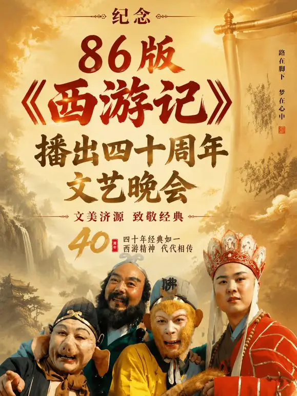 纪念86版《西游记》播出四十周年文艺晚会（2026） 高清海报