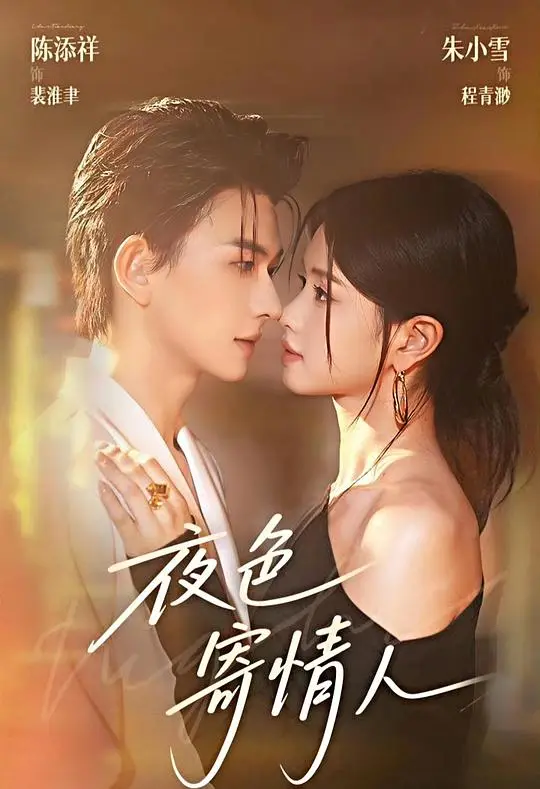 夜色寄情人（2025），主演：朱小雪、陈添祥 高清海报